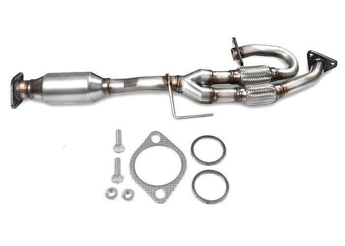 54498 Rear Nissan Murano Catalytic Converters 3.5L Direct Replacement